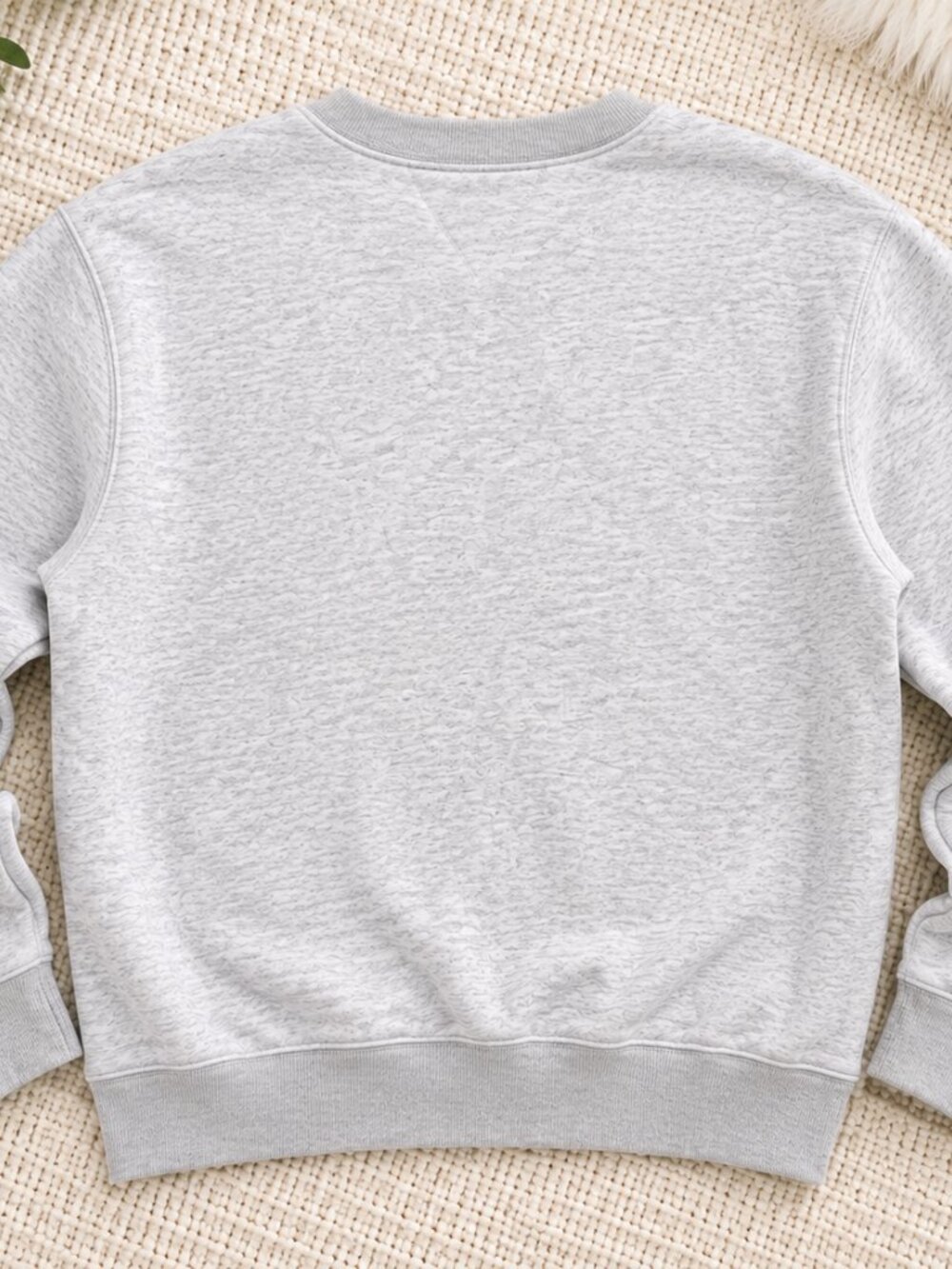 NWT Buffalo David Bitton Mindful Live With Intentions Fleece Sweatshirt Gray Sma - Picture 4 of 5